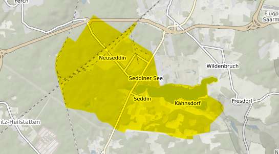 Immobilienpreisekarte Seddiner See